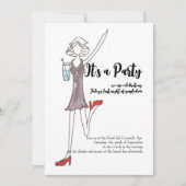 女子会のご案内 招待状 (正面)