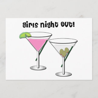 女子会パーティーのご招待 招待状