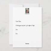 女子会 母の日 フラットカード シーズンカード (裏面)