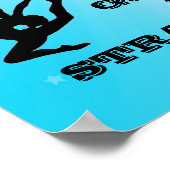 女子体操スキルクロスワードポスター ポスター (角)