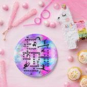 女子体操スキルクロスワード(8)紙プレート ペーパープレート (パーティー)