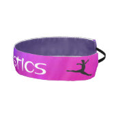 女子体操ノンヘッドバスリップまたは滑ることンド アスレチックヘッドバンド (右)