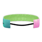 女子体操フロアルーチンピンクミントヘッドバンド アスレチックヘッドバンド (裏面)