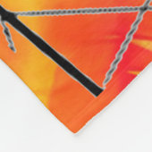 女子体操レインボータイダイ フリースブランケット (角)