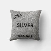 女子体操Xcelシルバー体操スロー枕 クッション (裏面)