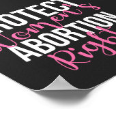 女子保護妊娠中絶権 ポスター (角)