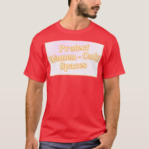女子保護宇宙フェミニスト Tシャツ