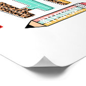 女子児童の得贈り物 ポスター (角)