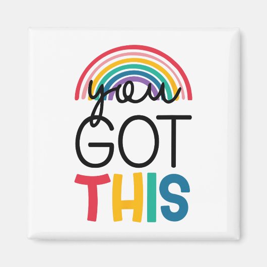 女子児童の得贈り物 マグネット (正面)