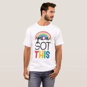 女子児童の得贈り物 Tシャツ (正面フル)