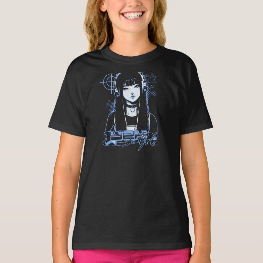 女子向けアニメTシャツ Tシャツ (正面)