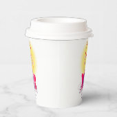 女子国際的の日3月8日インスパイア含容 紙コップ (右)