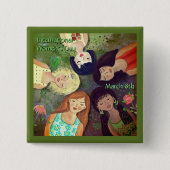 女子国際的デイアース音色 缶バッジ (正面)