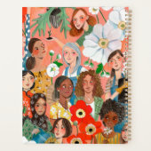 女子国際的デイイラストレーション プランナー手帳 (裏面)