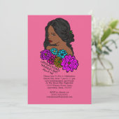 女子国際的デイエボニー美しいパーティー 招待状 (スタンド正面)