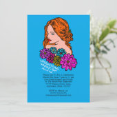 女子国際的デイオーバーンヘアレディパーティー 招待状 (スタンド正面)