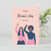 女子国際的デイカード 招待状 (スタンド正面)