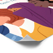 女子国際的デイポスター ポスター (角)