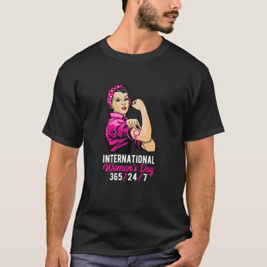 女子国際的女子2022年Biを破る Tシャツ (正面)