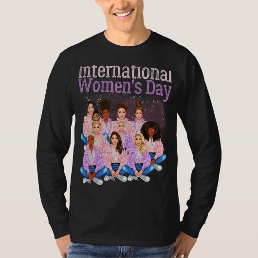 女子国際的日女性史月恋 Tシャツ (正面)