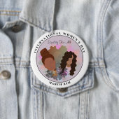 女子国際的日平等 缶バッジ (インサイチュ)