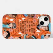 女子国際的日歴フローラ引用文 Case-Mate iPhoneケース (裏面 (横))