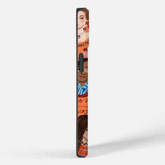 女子国際的日歴フローラ引用文 Case-Mate iPhoneケース (裏面 / 右)