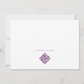 女子国際的日資金調達者ガラQRコード 招待状 (裏面)