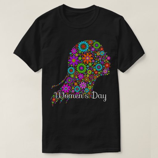 女子国際的日2022年3月8日(1) Tシャツ (デザイン正面)