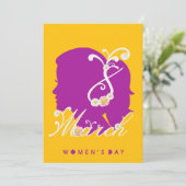 女子国際的日2025年3月8日 招待状 (スタンド正面)