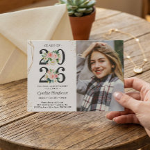 女子大学院写真赤面ピンクフローラ卒業