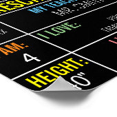 女子大生のための学校の最初の日 ポスター (角)