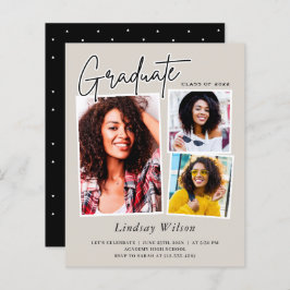 女子大生3号写真卒業の招待状