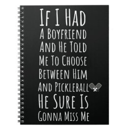 女子女子ノートのピクルボール10代のギフト ノートブック