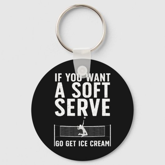 女子女子大学バレーボールのバレーボール芸術 キーホルダー (正面)