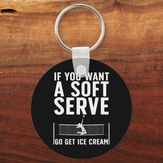 女子女子大学バレーボールのバレーボール芸術 キーホルダー (正面)