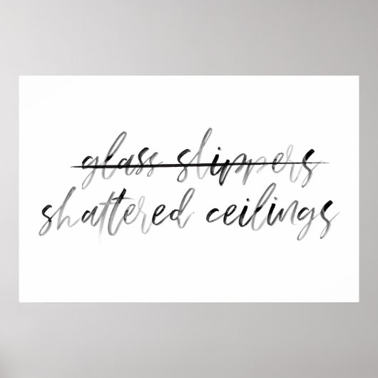 女子子供部屋またはオフィスのポスター（水色） ポスター (正面)