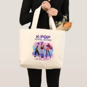 女子学生のためのトートバッグ ラージトートバッグ (正面(商品))
