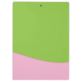 女子学生クラブの生命用箋挟 クリップボード (裏面)