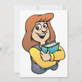 女子学生招待状 招待状 (正面)