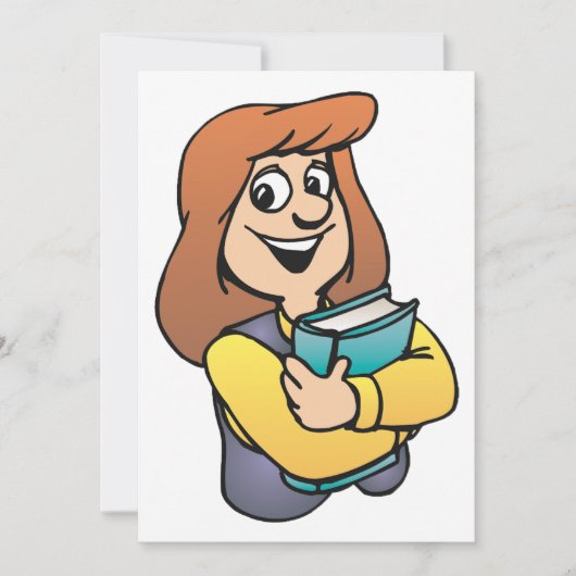 女子学生招待状 招待状 (正面)