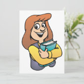 女子学生招待状 招待状 (スタンド正面)