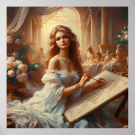 女子学生 ポスター