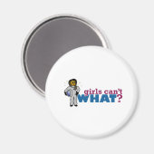 女子宇宙飛行士 マグネット (正面/裏面)