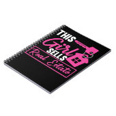 女子実在不動産投資家 ノートブック (左側)