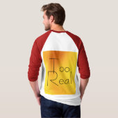 女子実在権利男子Tシャツ Tシャツ (裏面フル)