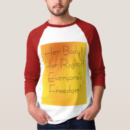 女子実在権利男子Tシャツ Tシャツ