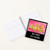 女子実在遊麻雀 ノートブック (内部)