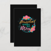 女子家庭教育館母おもしろい児家庭学校 エンクロージャーカード (正面/裏面)