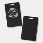 女子家庭教育館母おもしろい児家庭学校 バッジ (正面＆裏面)